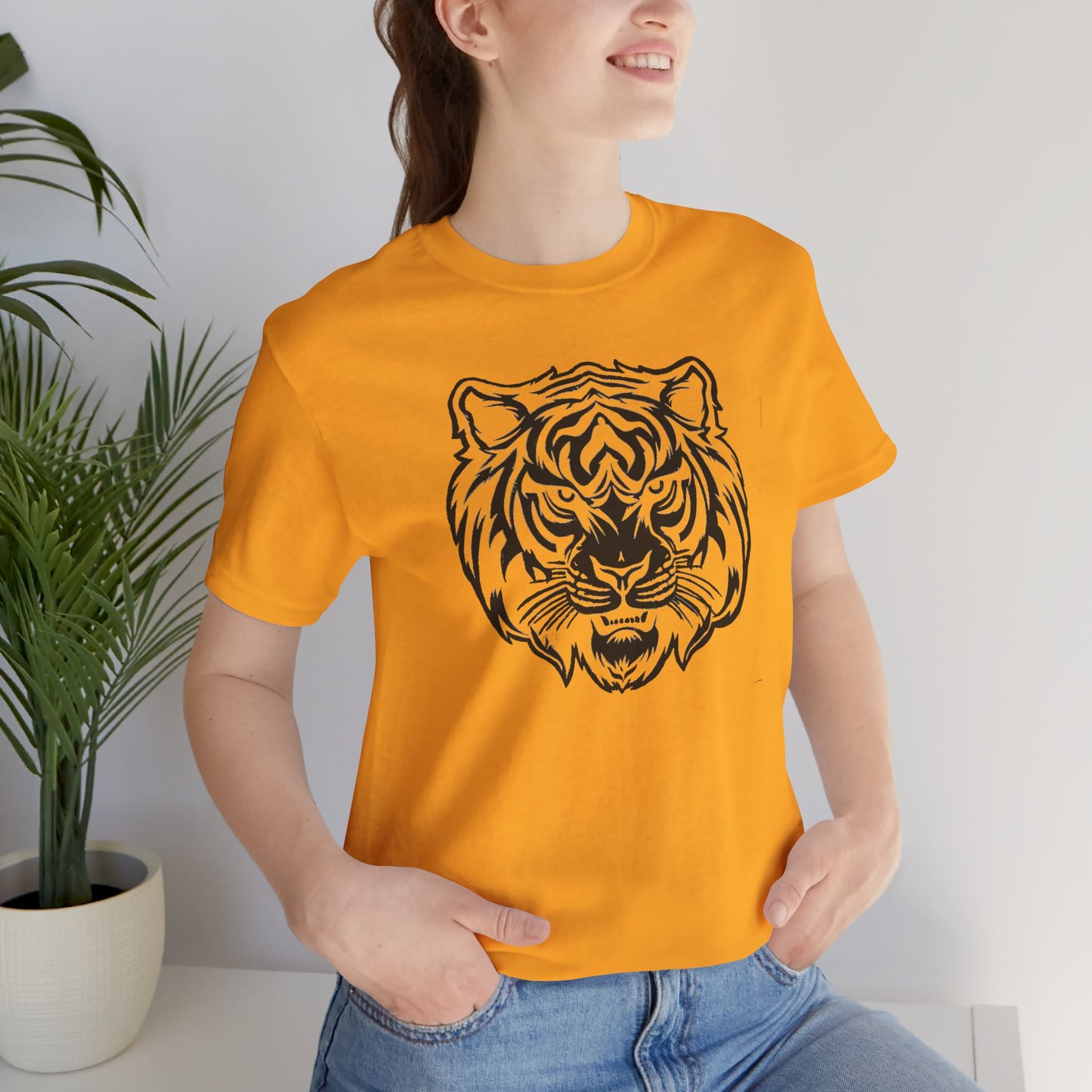 Fierce Tiger Graphic Tee - Unisex Short Sleeve T-Shirt