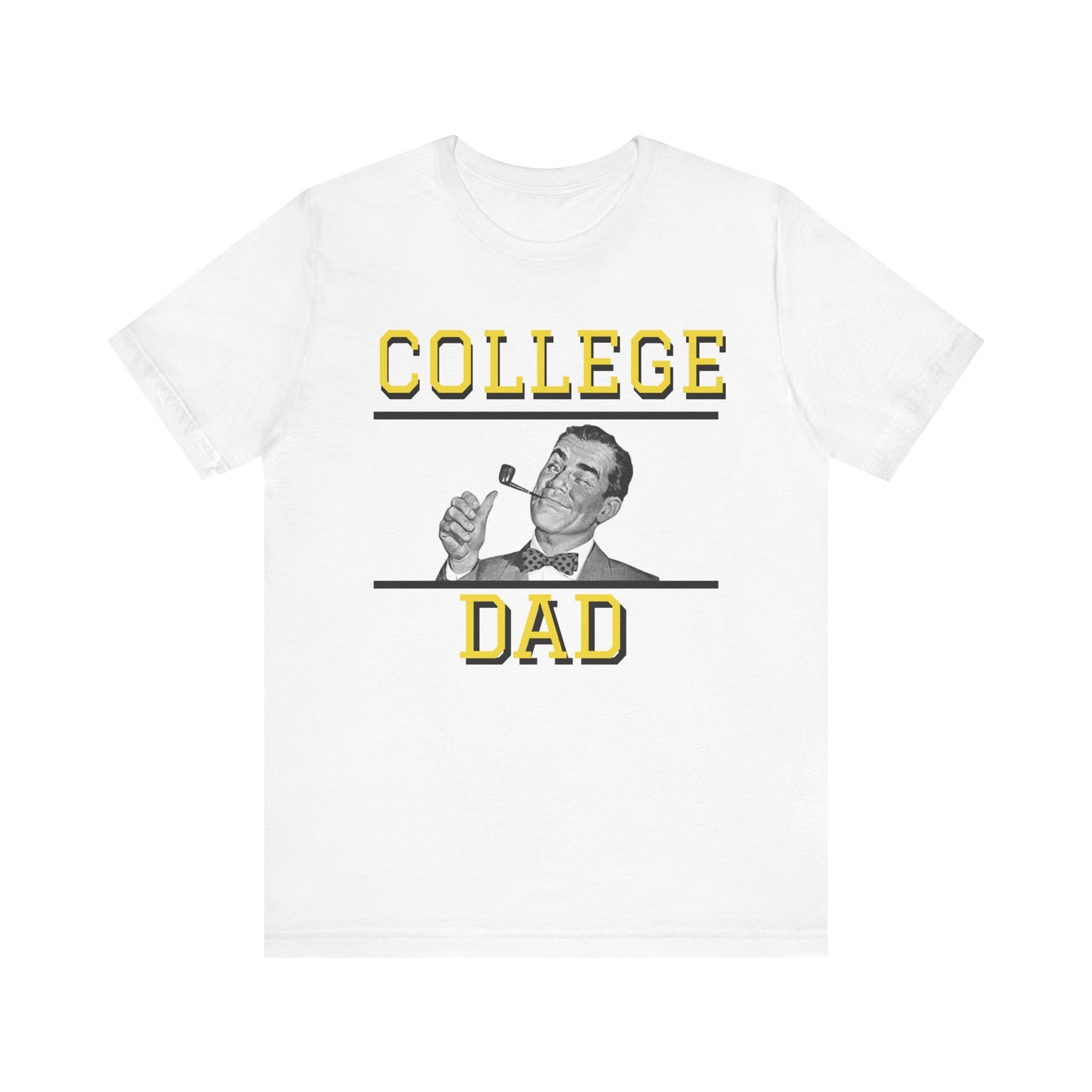 College Dad YG4 T-Shirt | Jersey Tee for Proud Fathers