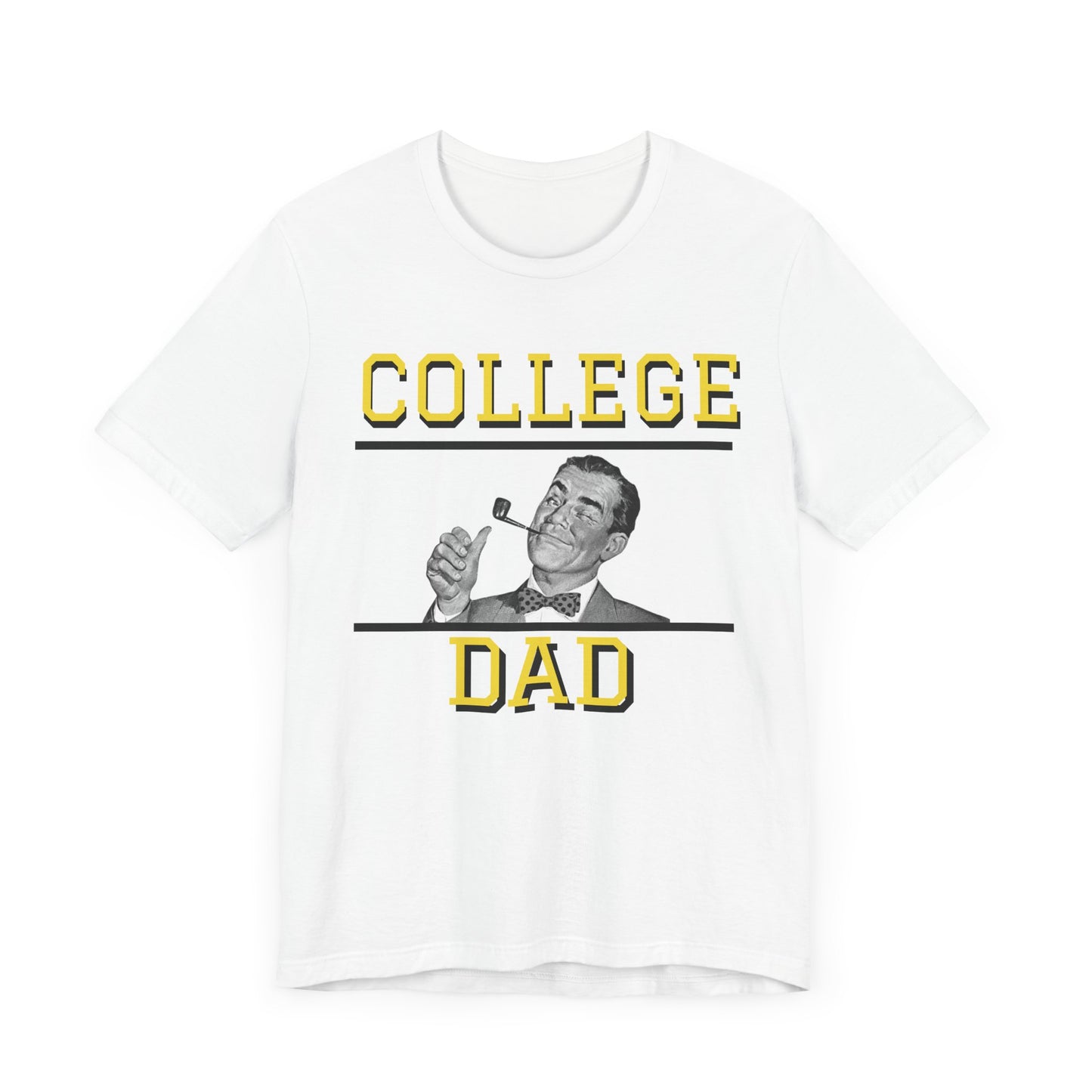 College Dad YG4 T-Shirt | Jersey Tee for Proud Fathers