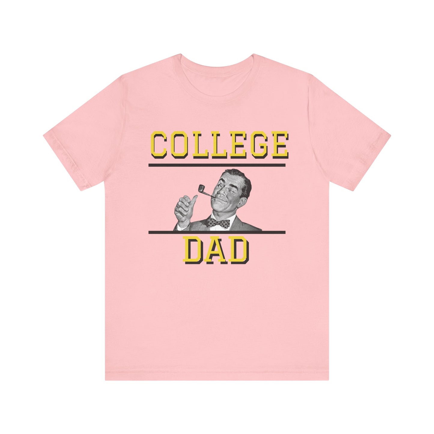 College Dad YG4 T-Shirt | Jersey Tee for Proud Fathers