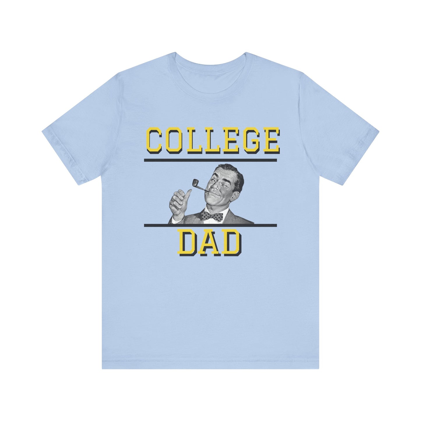 College Dad YG4 T-Shirt | Jersey Tee for Proud Fathers
