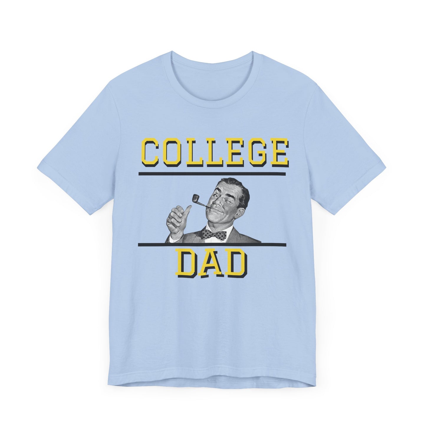 College Dad YG4 T-Shirt | Jersey Tee for Proud Fathers
