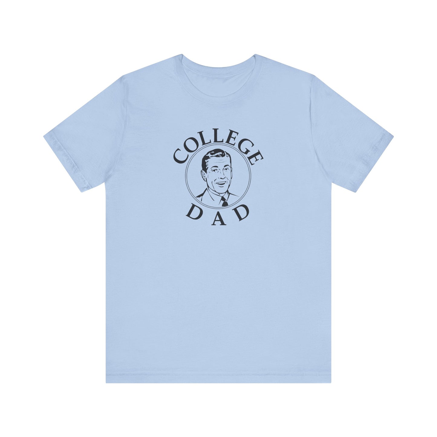 College Dad Jersey Tee | Perfect for Father's Day, Graduation Gifts, Everyday Wear, Dad Humor, College Pride