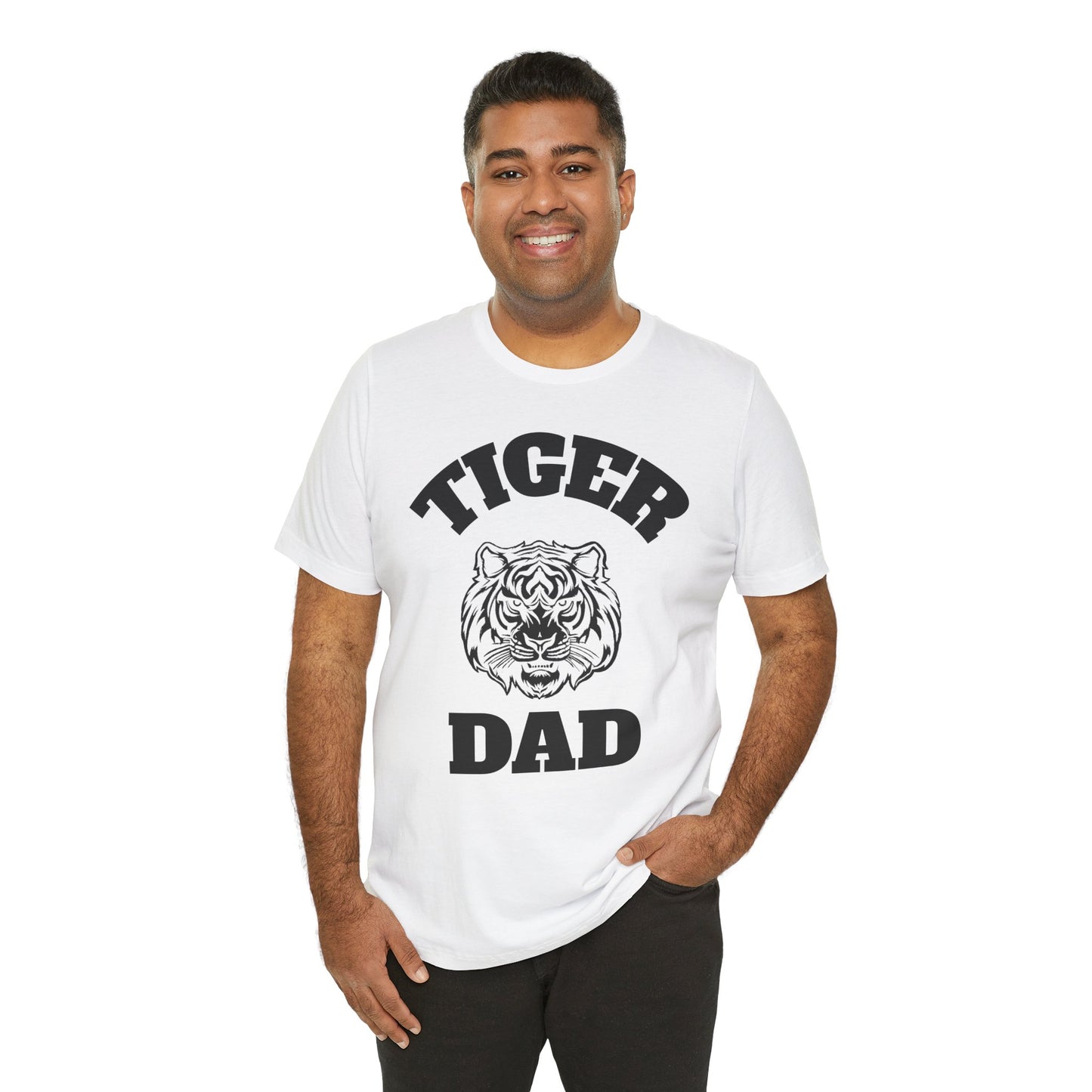 Tiger Dad B1 Short Sleeve Tee - Bold & Fun Father's Day Gift