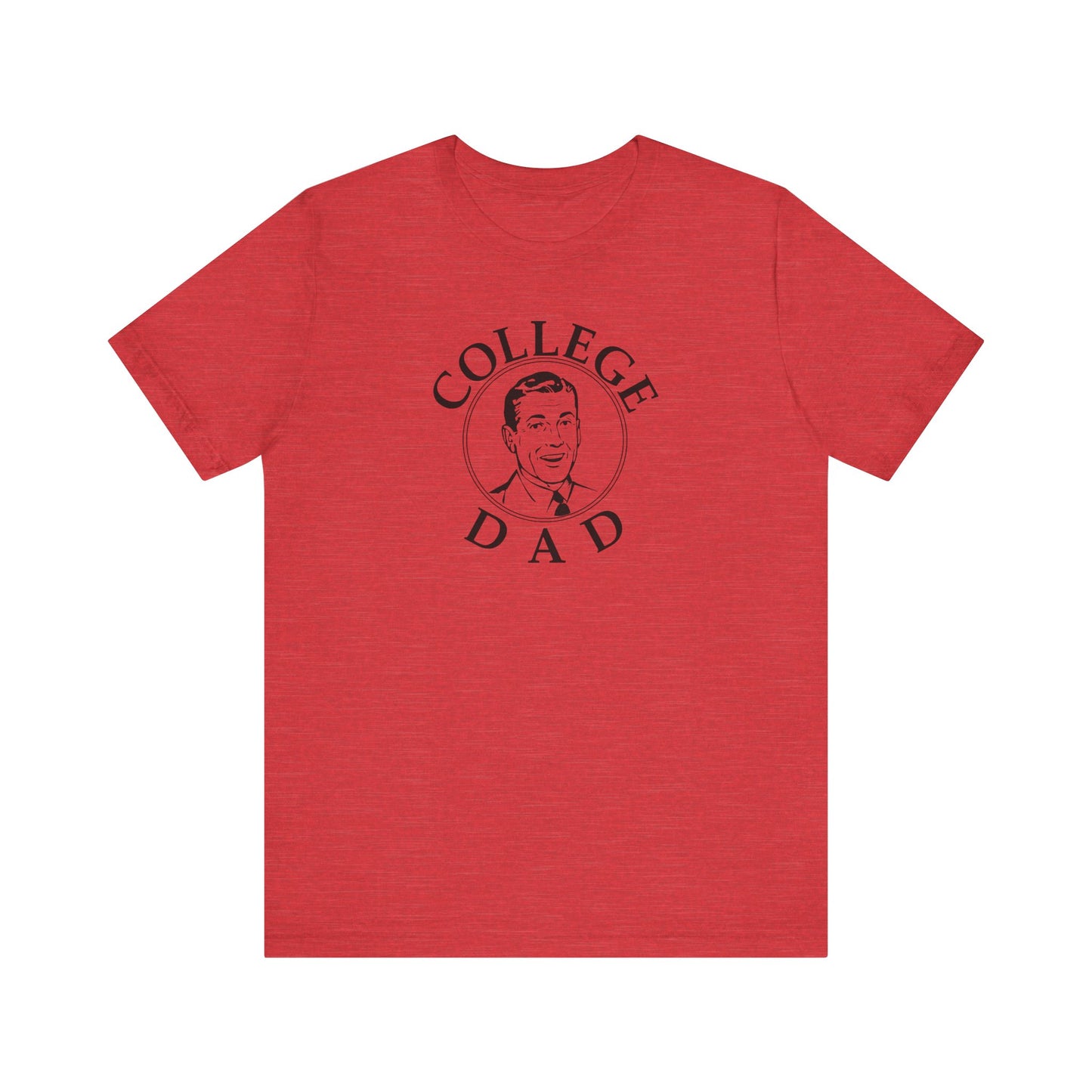 College Dad Jersey Tee | Perfect for Father's Day, Graduation Gifts, Everyday Wear, Dad Humor, College Pride
