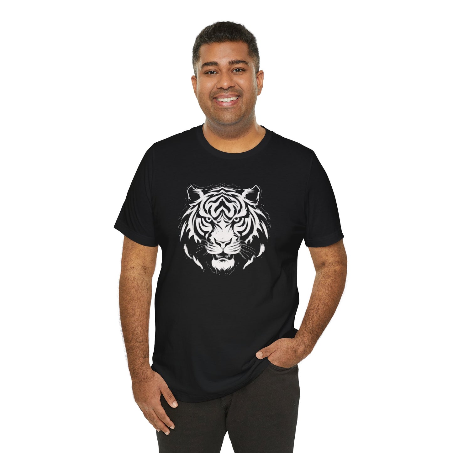 Fierce Tiger Graphic Tee - Unisex Short Sleeve T-Shirt